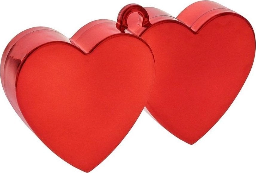 Red hearts balloon weight 130g 5902973178159
