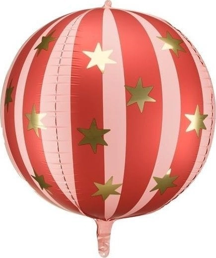 Foil balloon Ball with stars  75