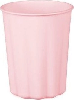 Pink plastic cups 220ml  4 pcs