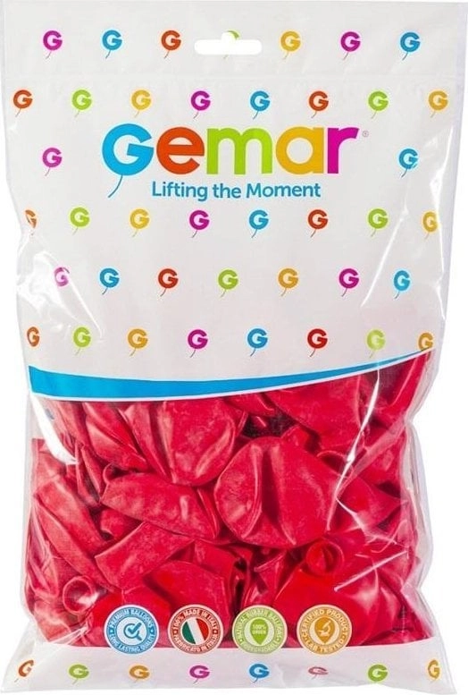 Pastel red balloons 100 pcs 8021886110517