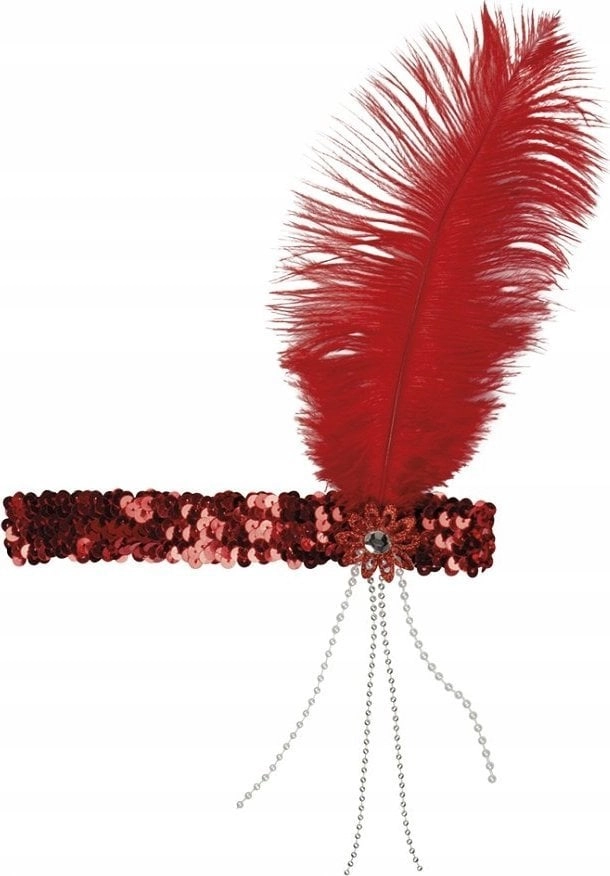 Retro red headband 8712026006189