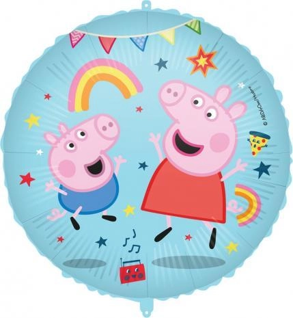 Foil balloons 18" Peppa Pig Messy