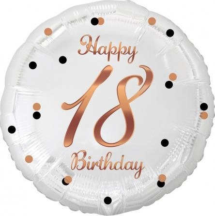 GoDan Balon foliowy Happy 18 Birthday
