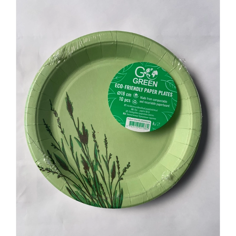 Ecological paper plates Reed Go Green*