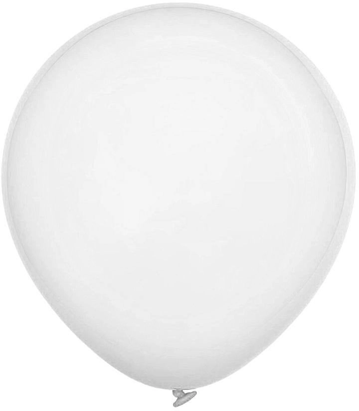 Balony Decomex pastelowe White 100szt 8936048483845