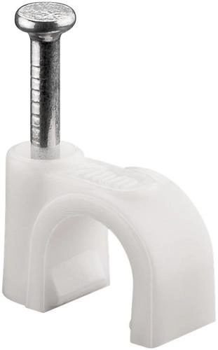 Cable clamp  white - max. cable
