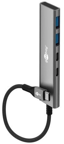 Slim 4-portowy koncentrator USB USB-C™ na