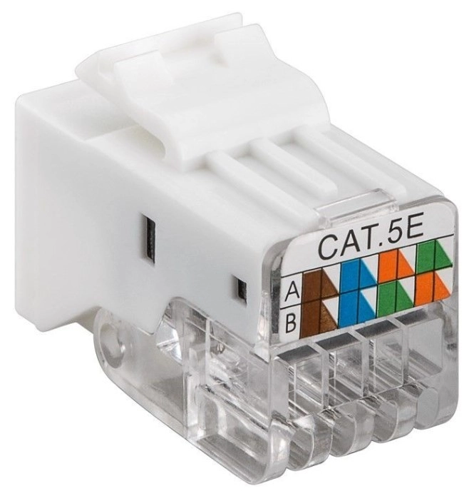 Goobay CAT 5e gniazdo Keystone RJ45