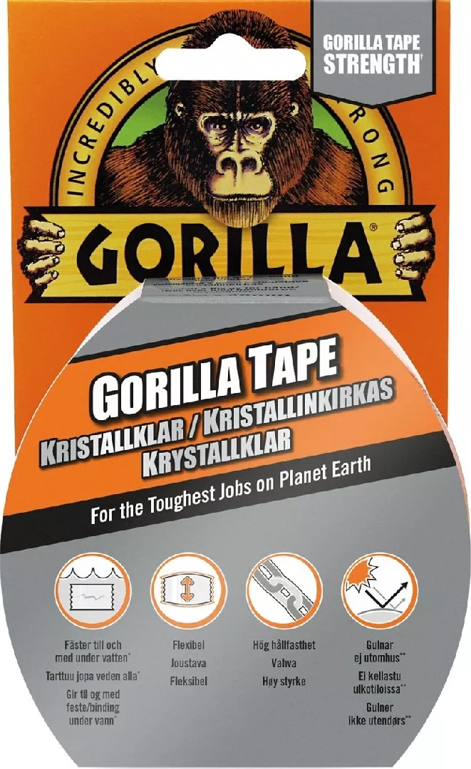 Gorilla Sports Gorilla Clear Repair Tape