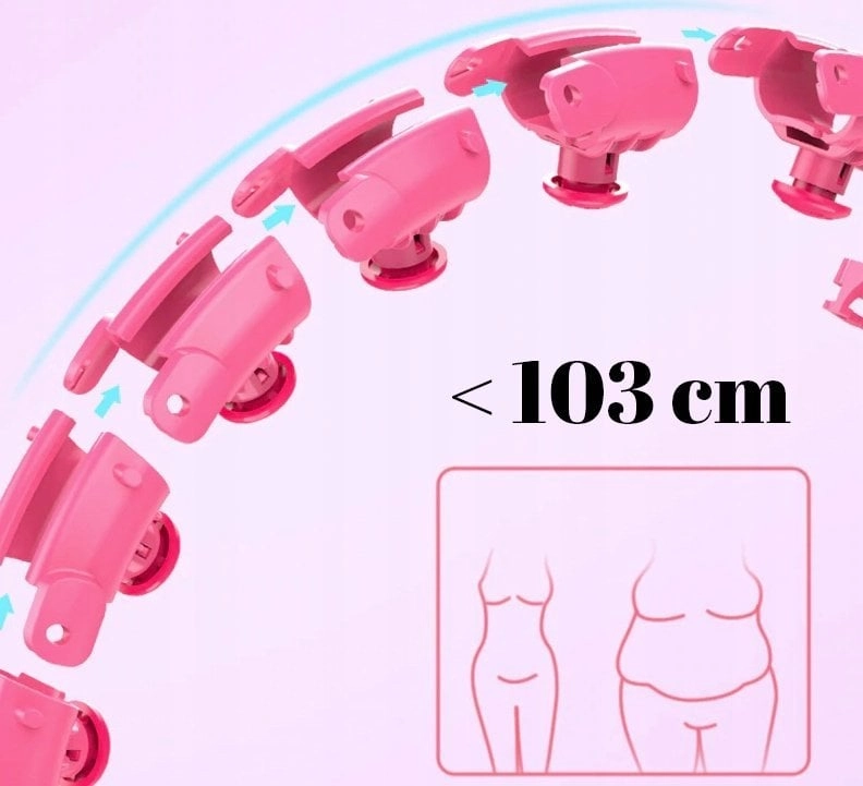 Masażer Gotel K717E KOŁO HULA HOOP