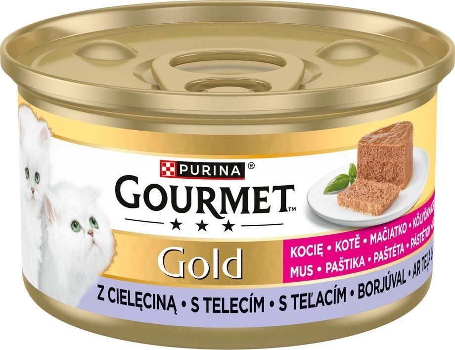 PURINA Gourmet Gold Kitten Veal mousse