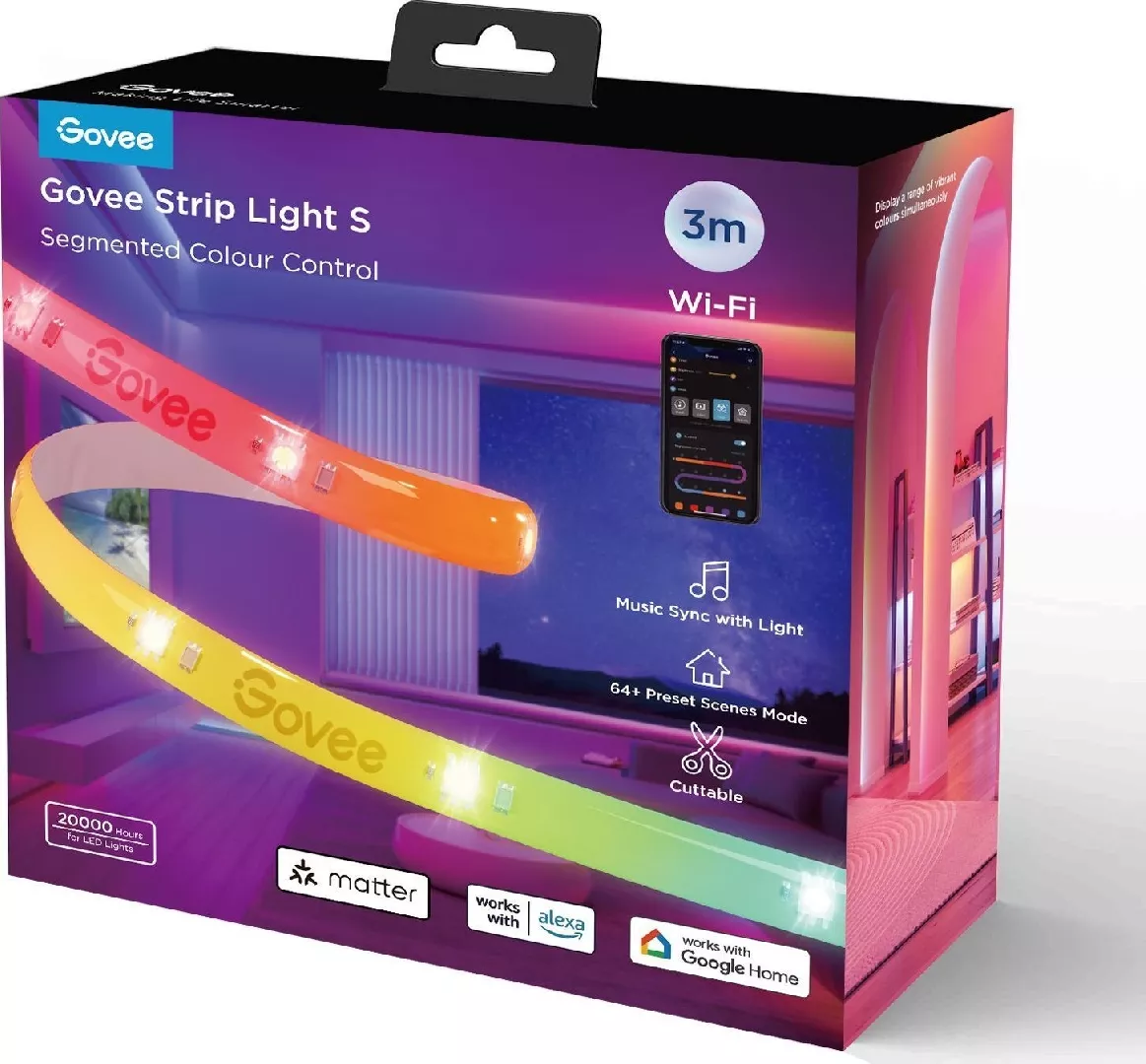 Govee H612F Smart light strip Wi-Fi/Bluetooth