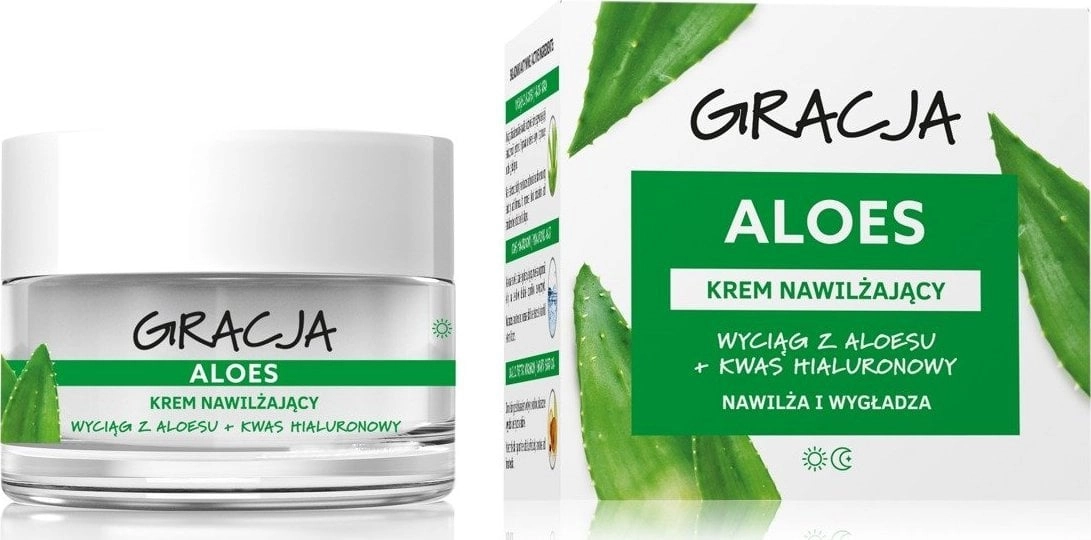 Gracja Aloes Moisturizing cream with hyaluronic