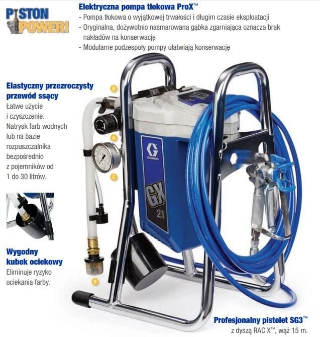 GRACO GX 21 PAINTING AGENT 17G183