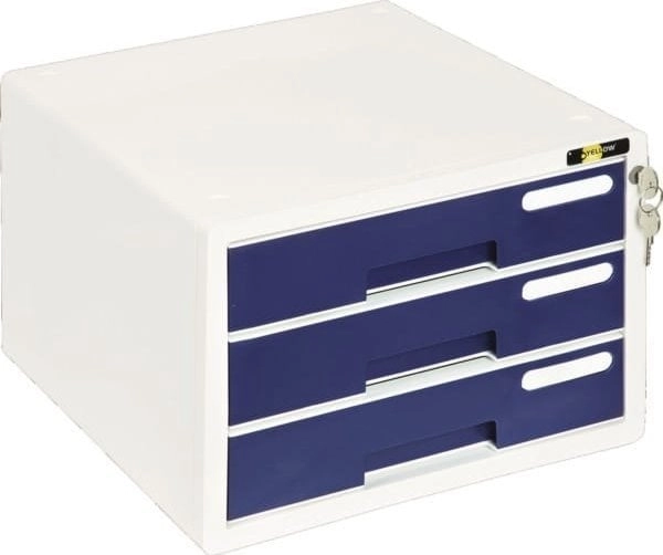 Grand PLASTIC CONTAINER WITH 3 DRAWERS