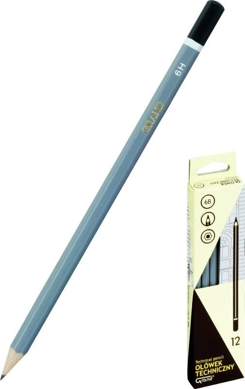 Technical pencil 2H (12 pcs) GRAND