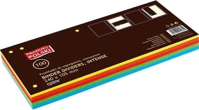 Grand Intensive binder dividers 100 pcs