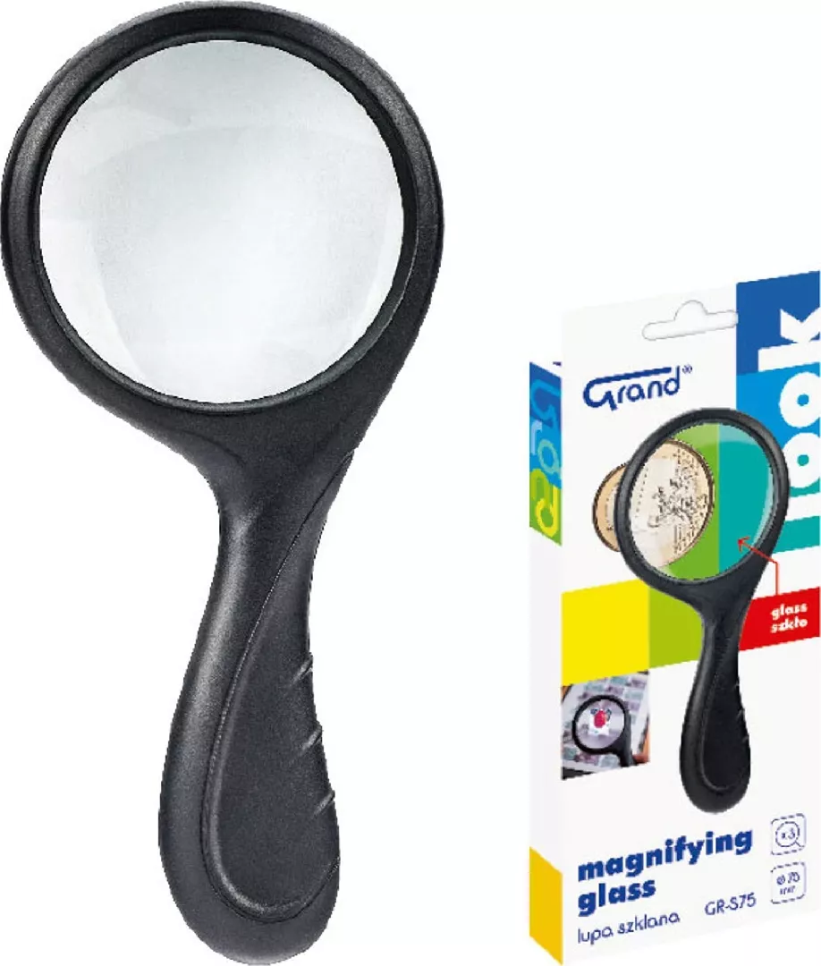 Glass magnifier 75mm GRAND 528630 5903364284268