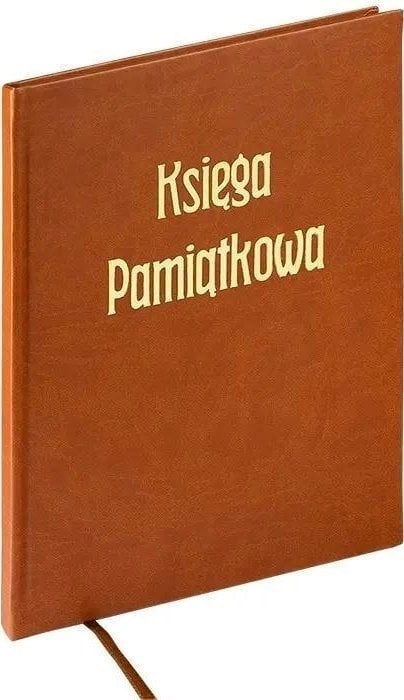 A4 keepsake book 120 pages brown