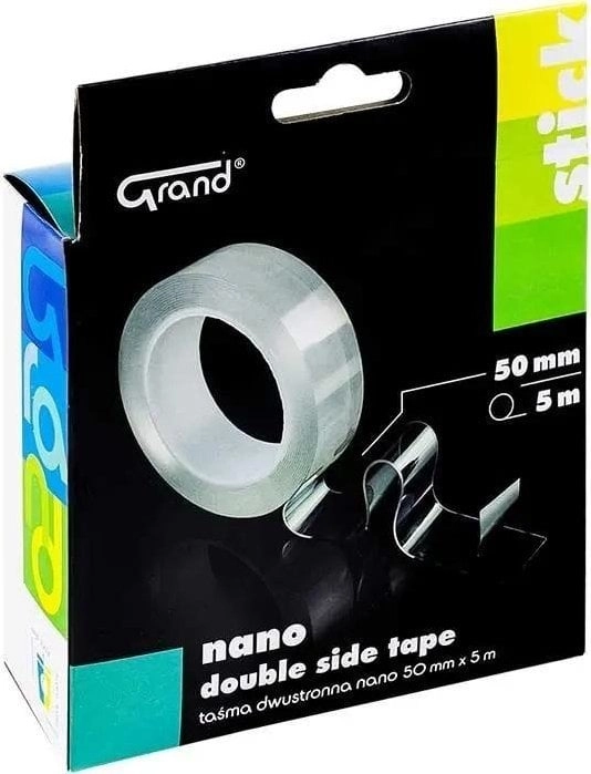Double-sided tape Nano 50mmx5m GRAND 5903364235710