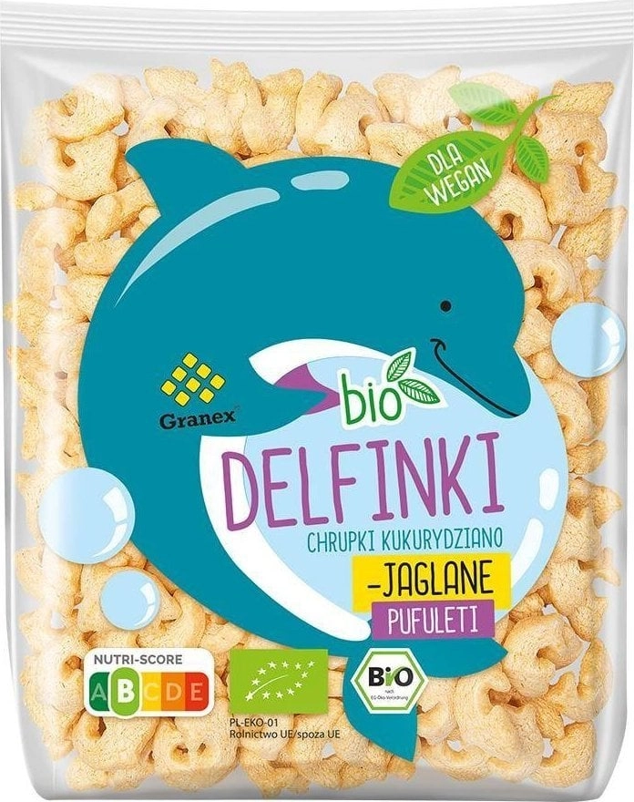 Granex Corn and millet crisps Delfinki