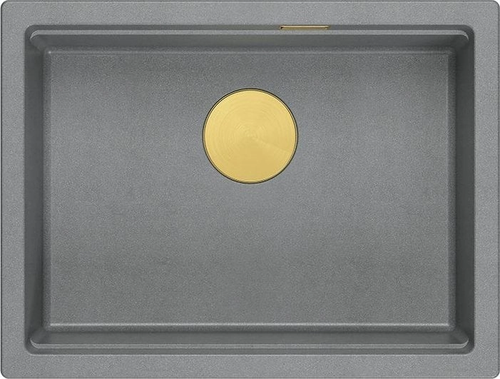 GraniteQ LOGAN 100 sink GraniteQ silver