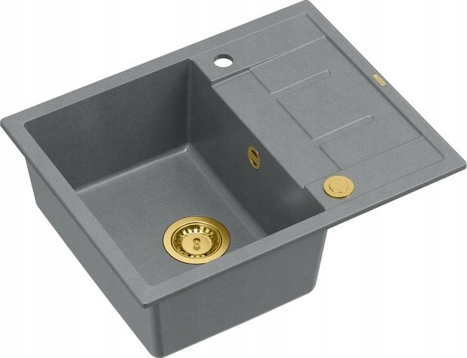 Zlewozmywak GraniteQ MORGAN 116 zlewozmywak silver