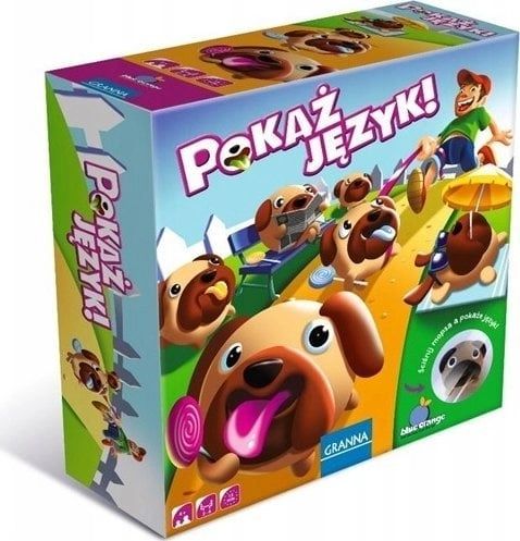 Show your tongue! game for preschoolers