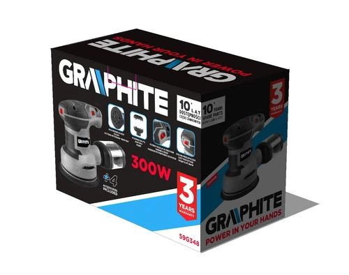 Random orbital sander 300W foot 125