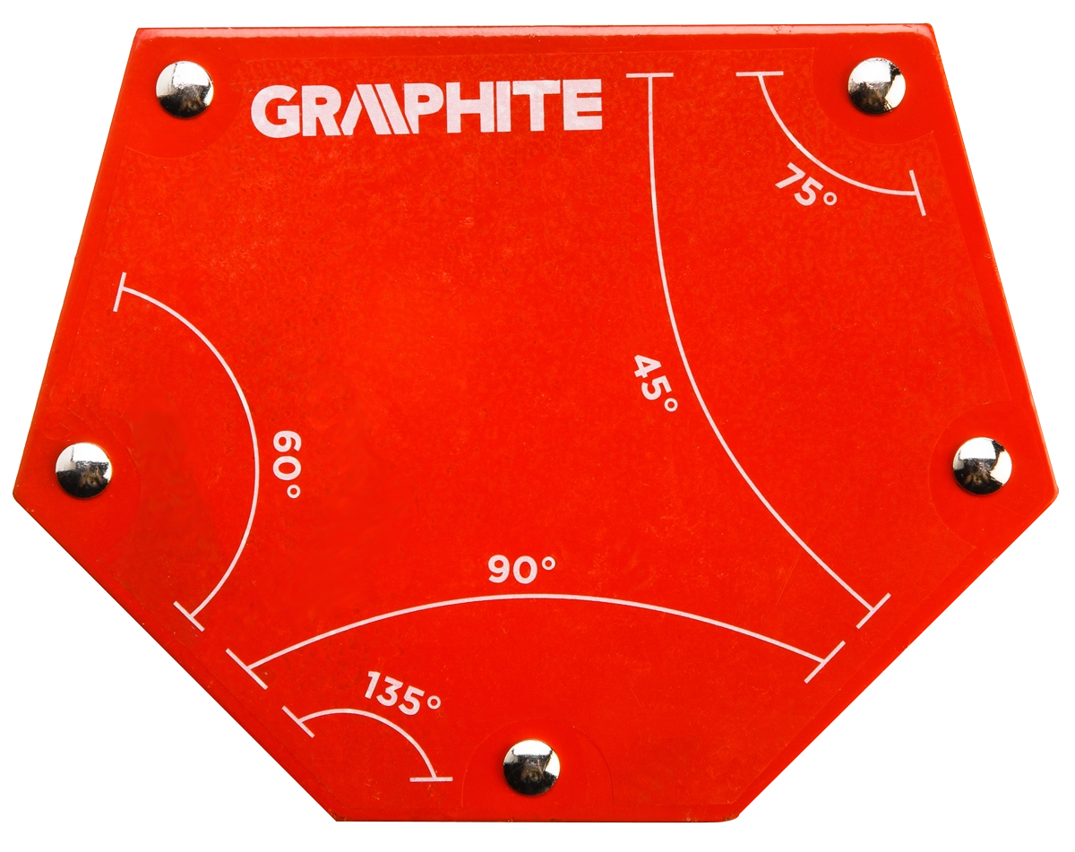 Graphite Spawalniczy kątownik magnetyczny 111x136x24mm 34