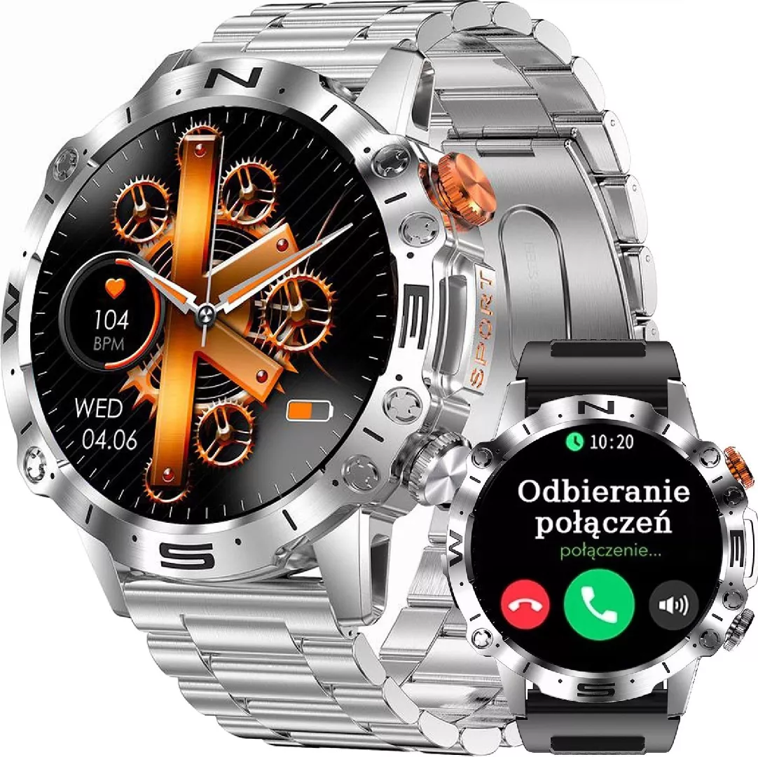 Smartwatch Gravity GT20-2 / black 5900148049730