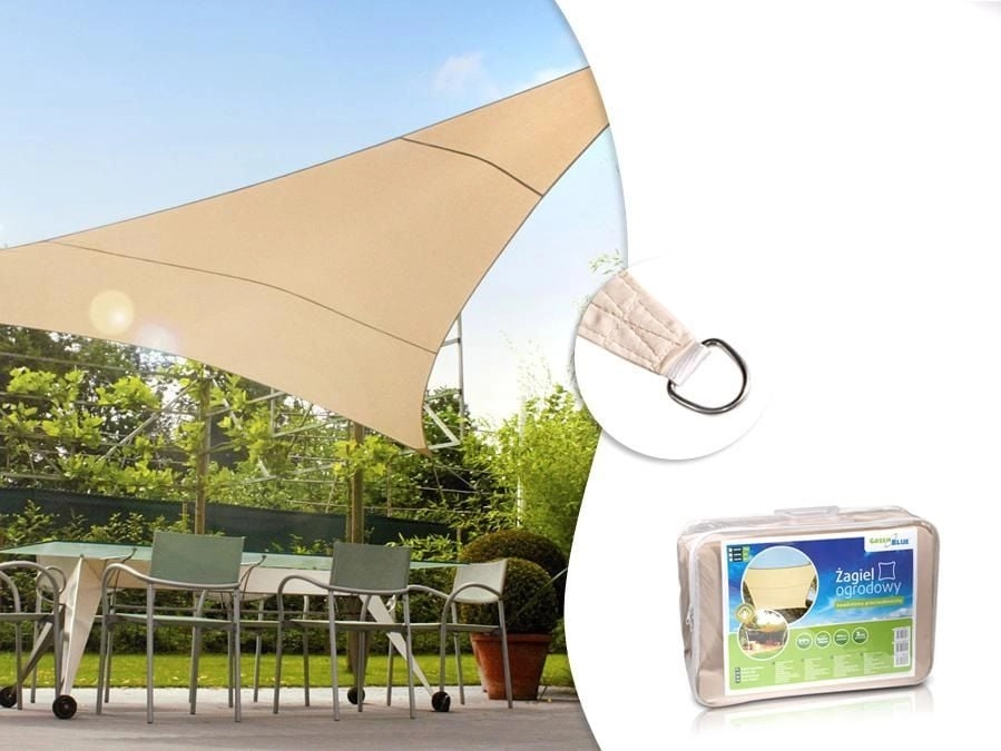 GreenBlue Garden sail shade UV polyester