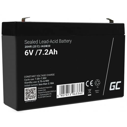 GREEN CELL Battery AGM VRLA 6V