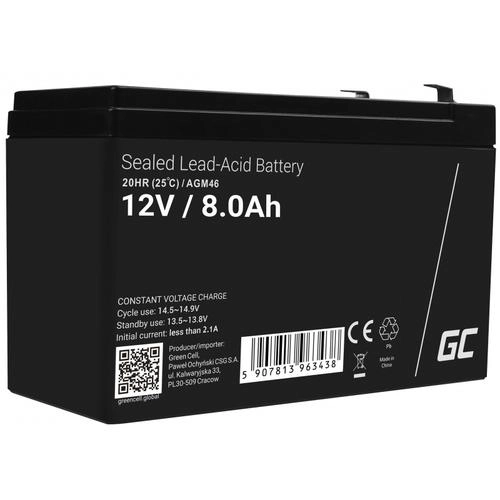 Green Cell Akumulator 12V/8Ah (AGM46) 0001-00019-14945