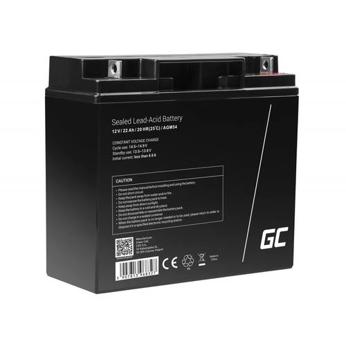 Green Cell AGM VRLA 12V 22Ah