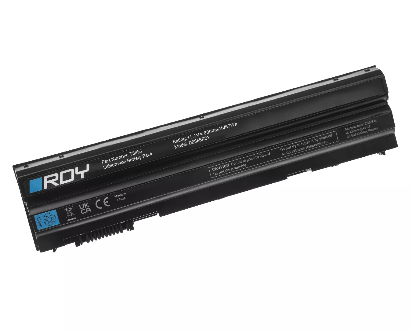 RDY T54FJ 8858X battery for Dell