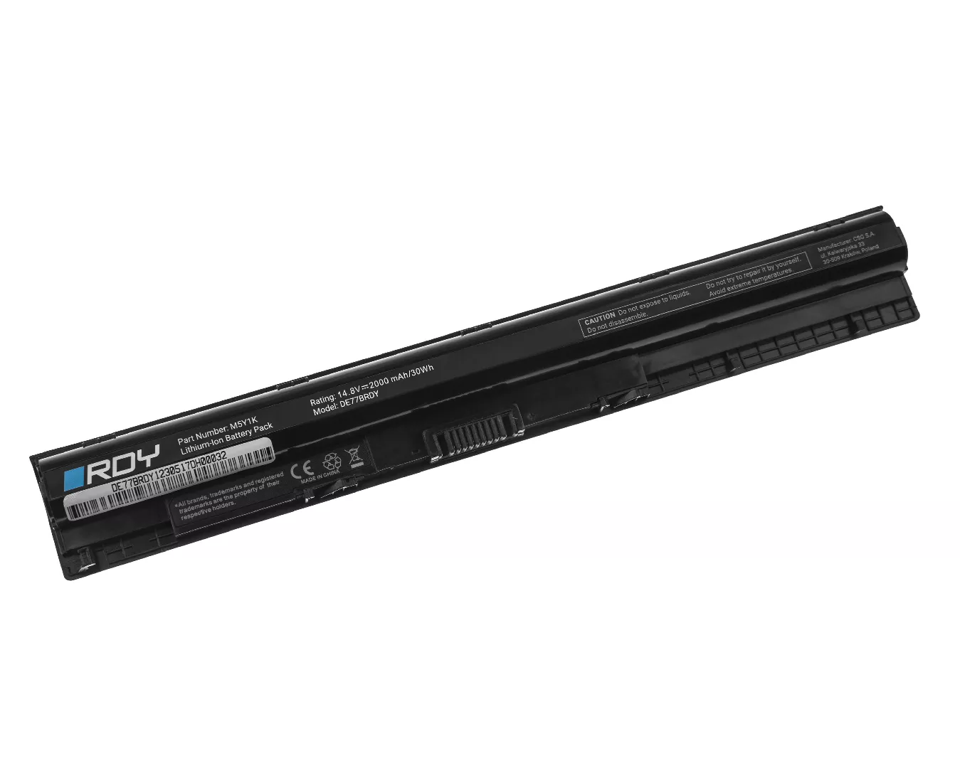 RDY Laptop Battery M5Y1K for Dell