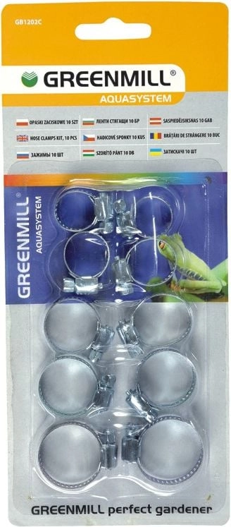 Greenmill Zestaw opasek zaciskowych 10szt. (GB1202C)