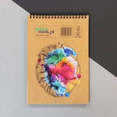 Greenmink Sketchbook 17x25cm 96k white 454807