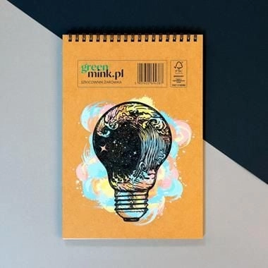 Greenmink Sketchbook 17x25cm 96k white 454811