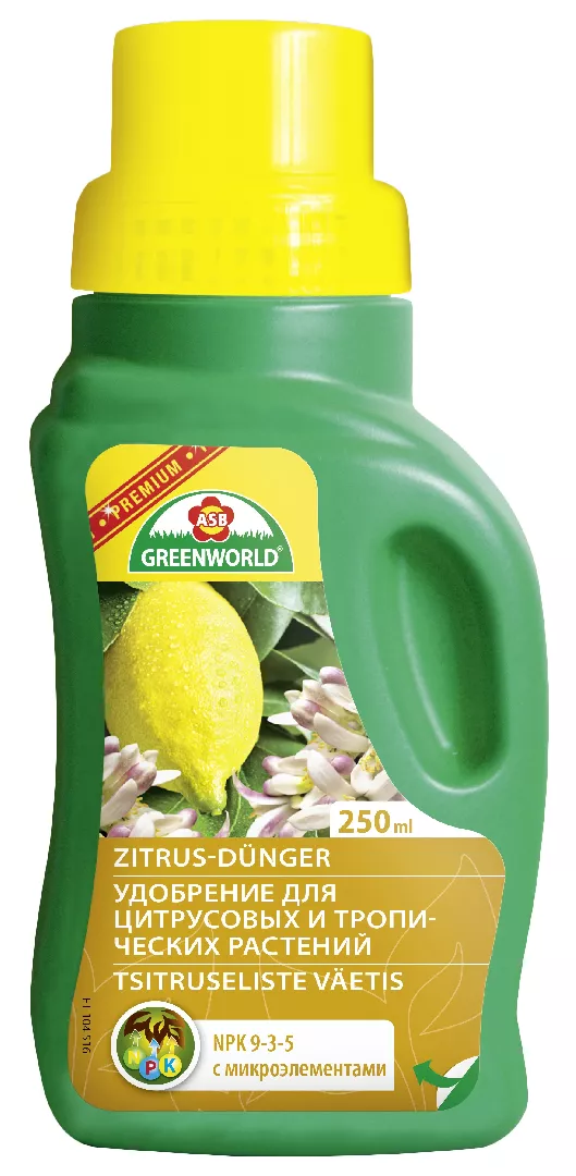 Mēslojums citrusaugiem 0.25L 7067657
