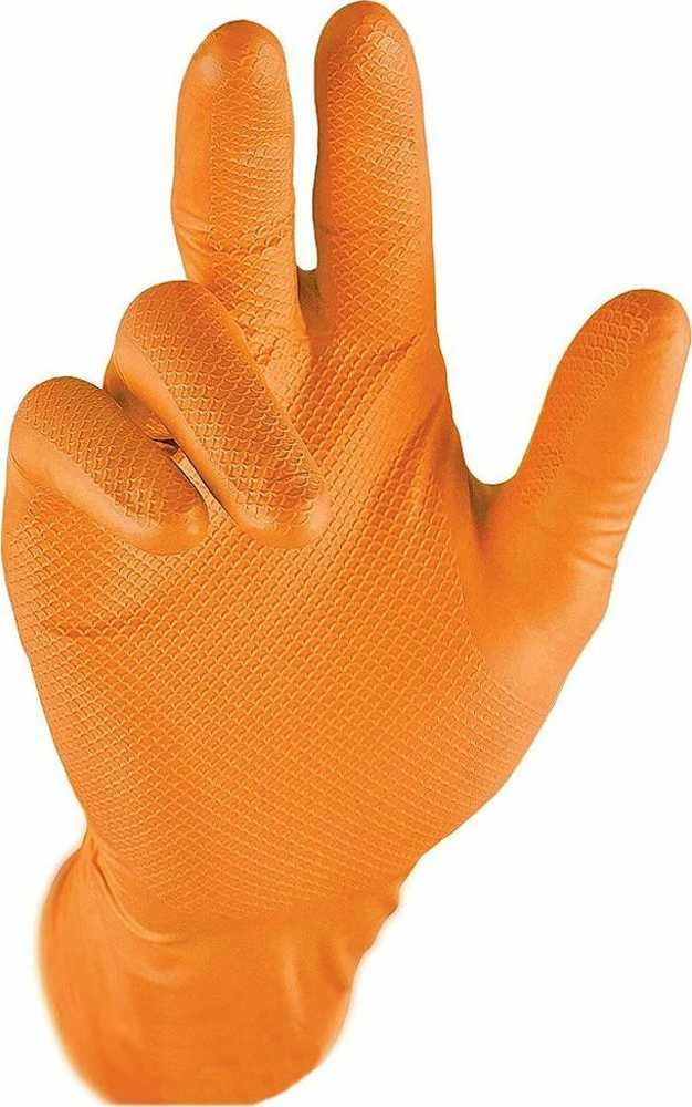Disposable nitrile gloves Grippaz 246OR 50