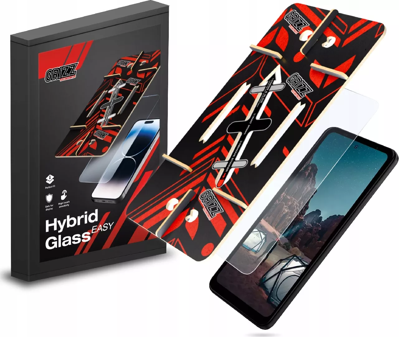 GrizzGlass HybridGlass Easy hybrid glass for