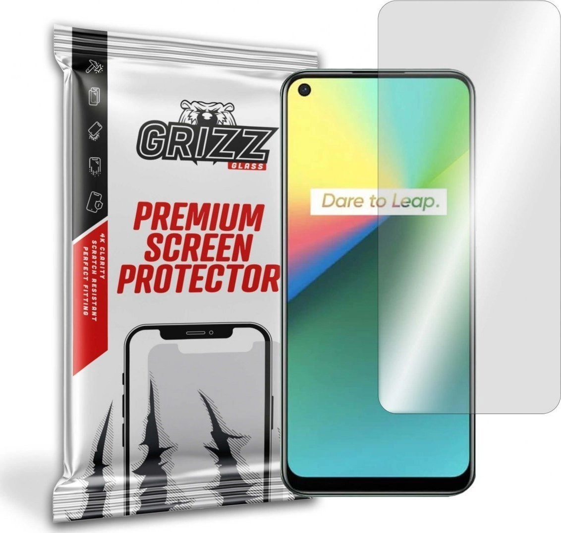 GrizzGlass Szkło hybrydowe Grizz Realme 7i