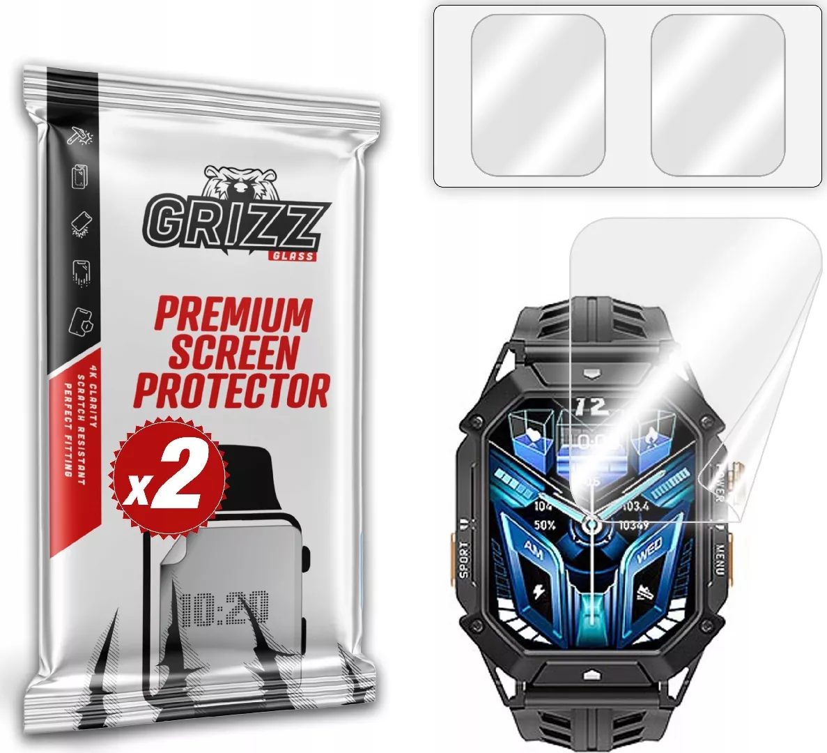 GrizzGlass GrizzGlass CeramicFilm ceramic foil for