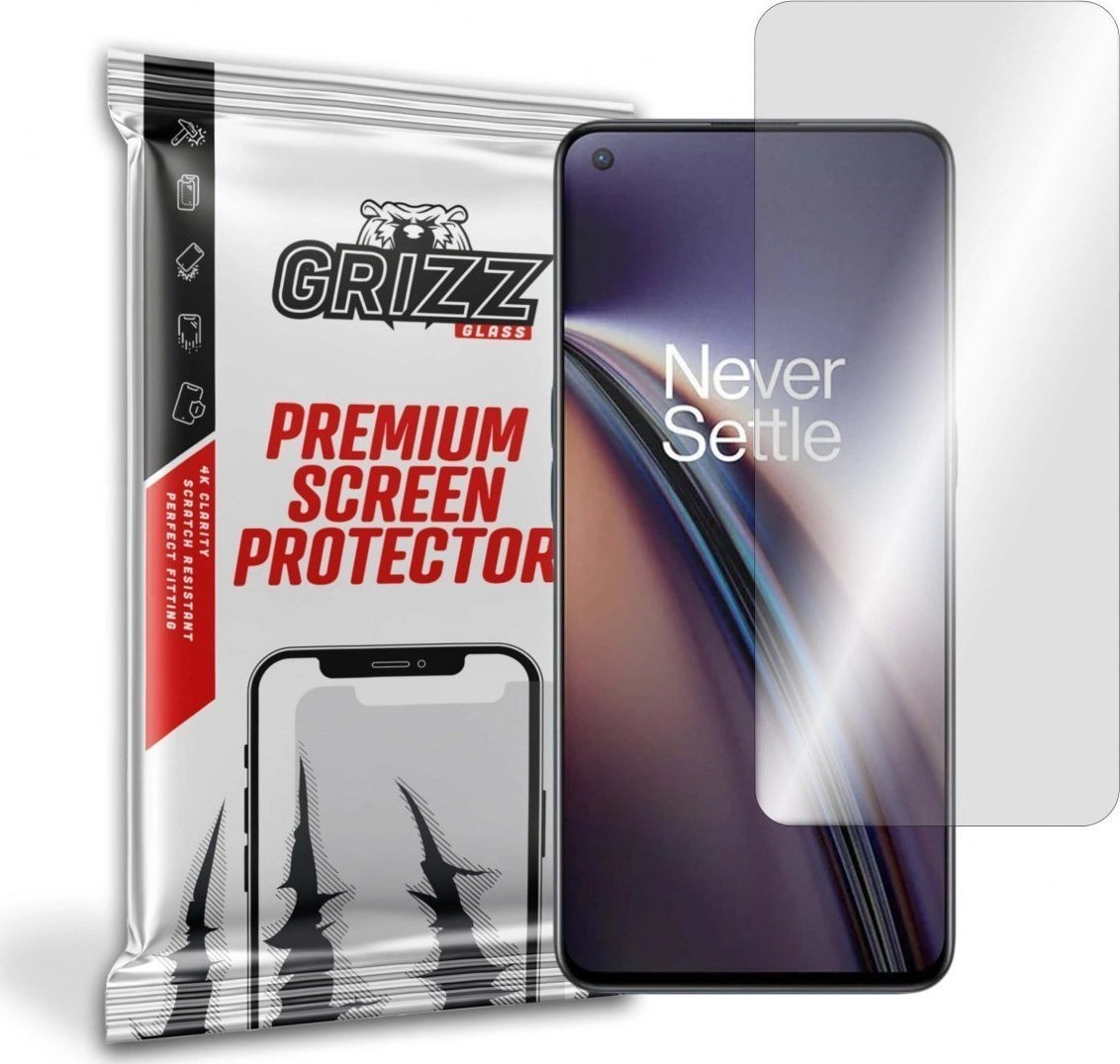 GrizzGlass Szkło hybrydowe Grizz OnePlus Nord