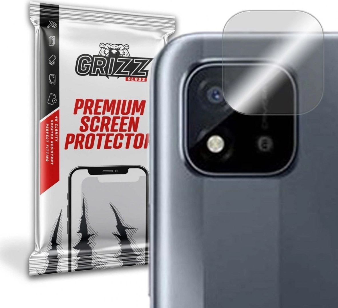 GrizzGlass Szkło hybrydowe na aparat Grizz