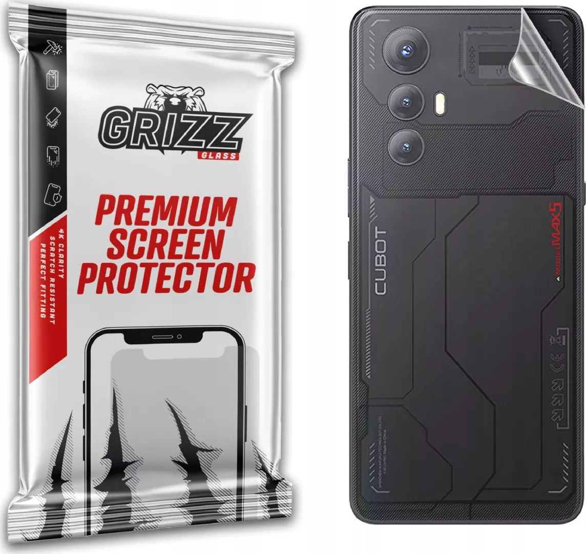 GrizzGlass GrizzGlass SatinSkin back foil for