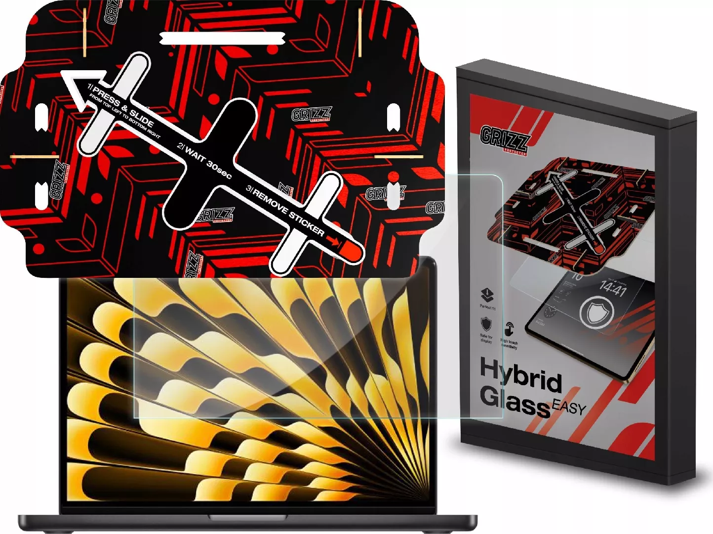 Filtr GrizzGlass Szkło hybrydowe GrizzGlass HybridGlass
