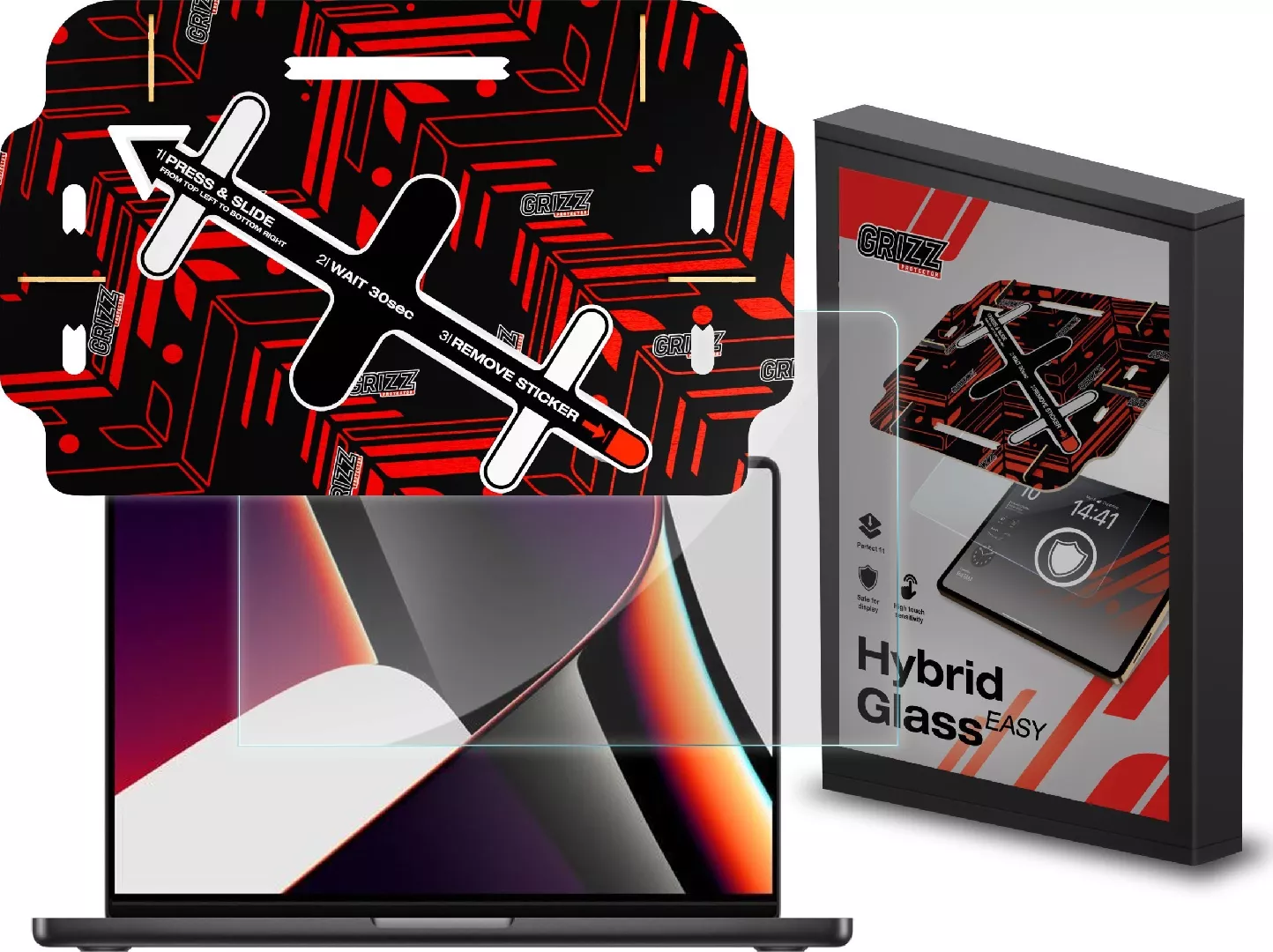 Filtr GrizzGlass Szkło hybrydowe GrizzGlass HybridGlass